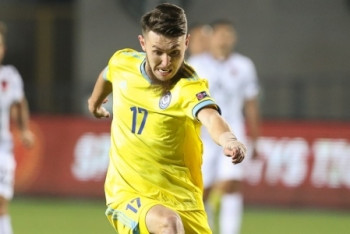 Фотография к новости: Казахстан уступил дома Литве и стал последним в группе Лиги наций