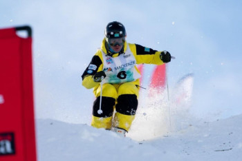 Фотография к новости: Казахстанец завоевал бронзу на турнире по фристайлу-могул FIS Open