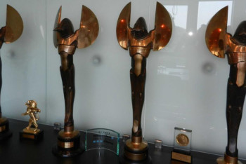 Фотография к новости: Казахстанец получил каскадерский "Оскар" в США