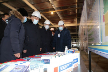 Фотография к новости: Завод по выпуску вакцины от КВИ запустят в первом квартале 2021 года в Жамбылской области