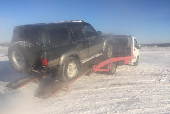 Фотография к новости: Погоня за угонщиками внедорожника попала на видео в СКО
