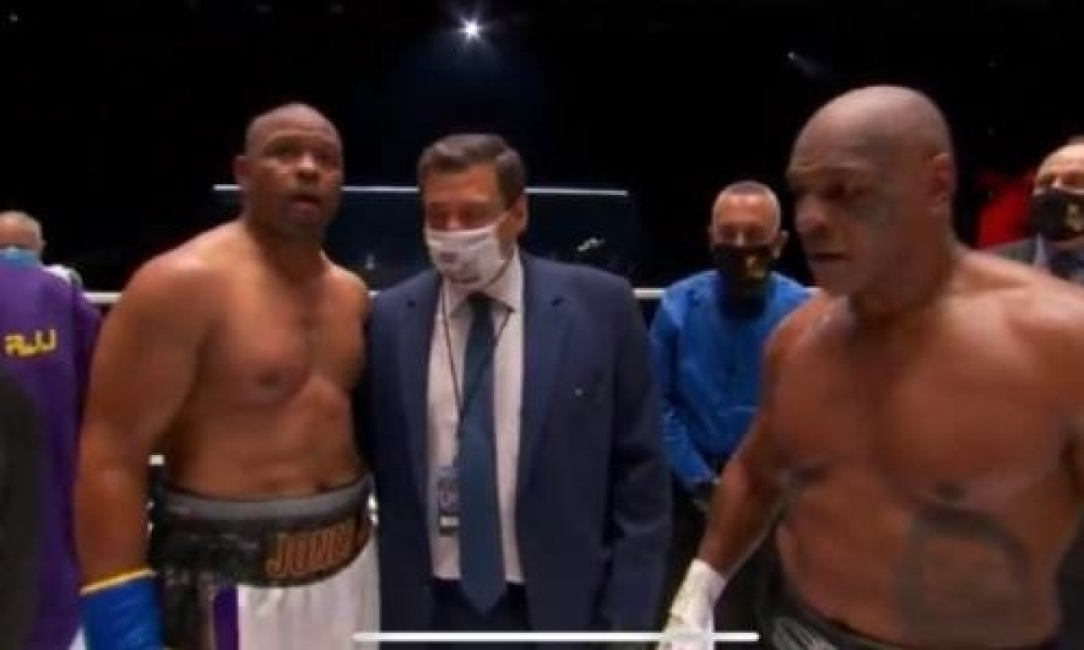 Бой Майк Тайсон — Рой Джонс завершился ничьей