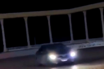 Фотография к новости: Дрифт на пешеходной зоне набережной устроил житель Актау