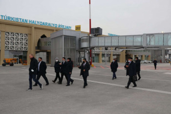 Фотография к новости: Аэродром Туркестана получил сертификат годности