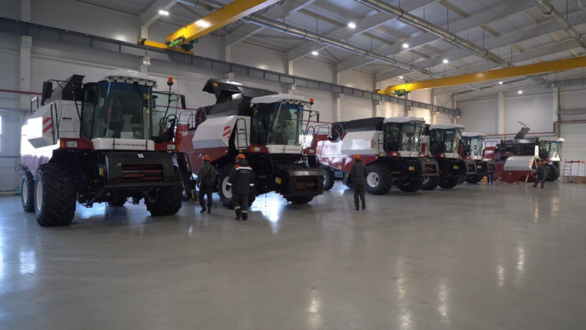 800 комбайнов в год будет выпускать компания в Кокшетау