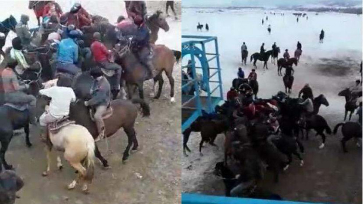 Очередной кокпар незаконно провели в Туркестанской области