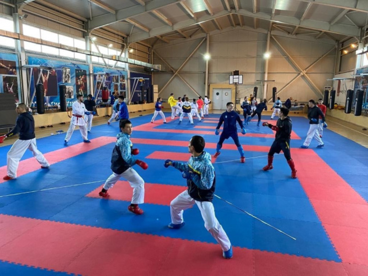 Стартовали учебные сборы команды Казахстана по каратэ