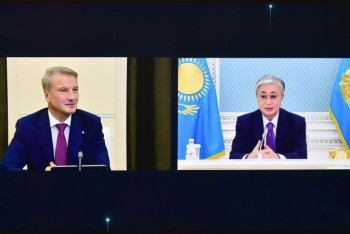 Фотография к новости: Прогнозы Токаева вызвали тревогу главы "Сбербанка"