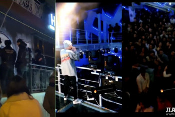 Фотография к новости: Концерт рэпера во время карантина прервала полиция в Актау