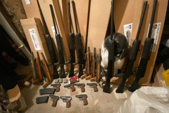 Фотография к новости: Крупный арсенал оружия и боеприпасов изъял КНБ в Алматы