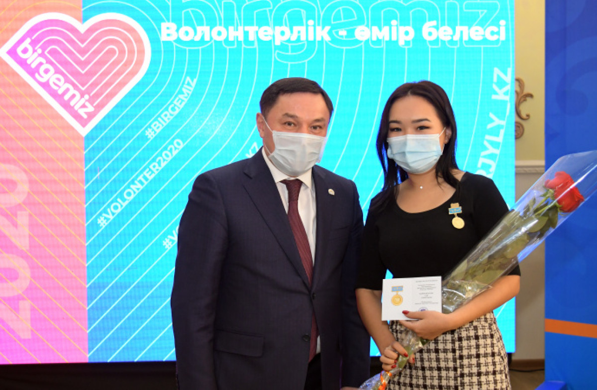Итоги Года волонтера подвели в Акмолинской области