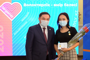 Фотография к новости: Итоги Года волонтера подвели в Акмолинской области