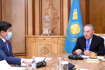 Фотография к новости: Елбасы принял Бауыржана Байбека