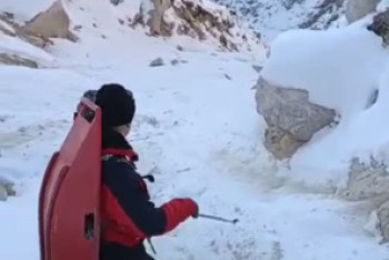 Фотография к новости: Скончался найденный в горах Заилийского Алатау мужчина