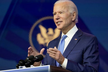 Фотография к новости: Байден назвал итоги голосования коллегии выборщиков "ясной победой"