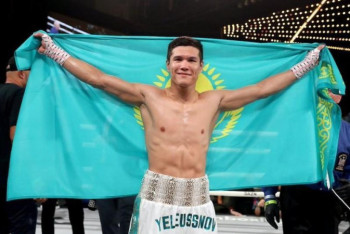 Фотография к новости: Данияра Елеусинова официально наградили титулом чемпиона IBF Intercontinental