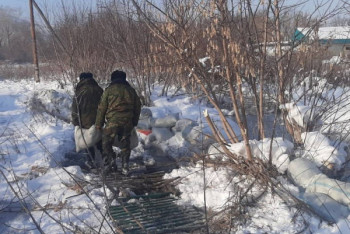 Фотография к новости: Река вышла из берегов в Восточно-Казахстанской области