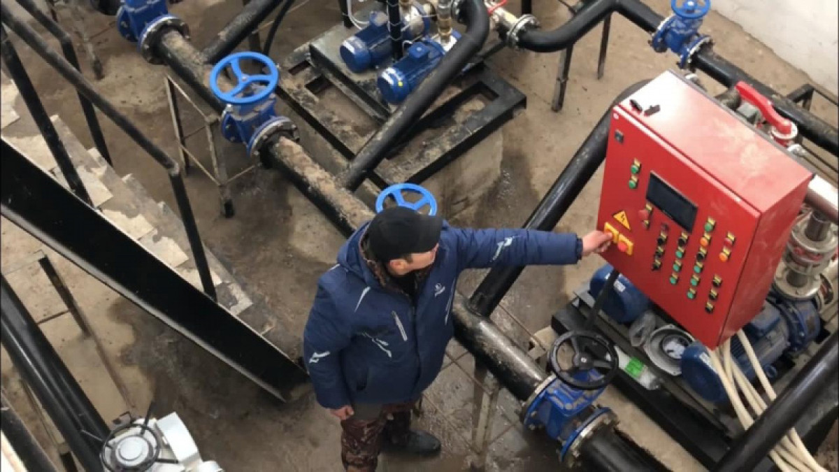 Систему водоснабжения отремонтировали в селах Акмолинской области