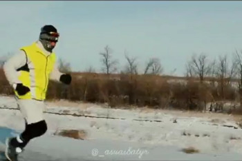 Фотография к новости: Ультрамарфонец из Уральска пробежал 230 км за 23 часа