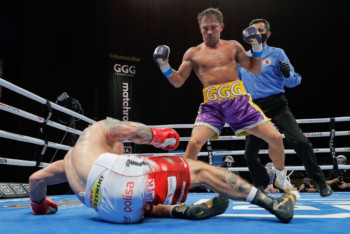 Фотография к новости: 41-я победа Головкина. Полное видео боя с Шереметой