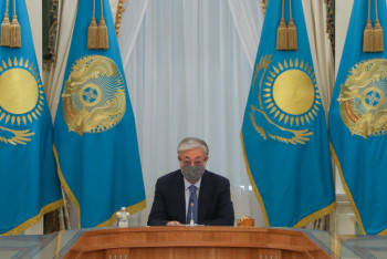 Фотография к новости: Токаев провел совещание с акимами областей и городов