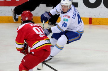 Фотография к новости: "Барыс" одержал волевую победу над "Куньлунем" в гостях