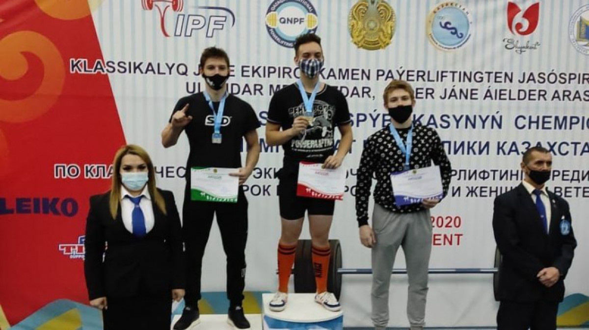 Акмолинские пауэрлифтеры успешно выступили на чемпионате Казахстана