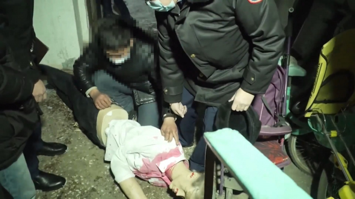 Задержан предполагаемый насильник пожилой женщины в Шымкенте