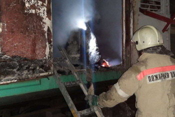 Фотография к новости: Пожар в поезде "Мангышлак-Актобе": один из пострадавших скончался