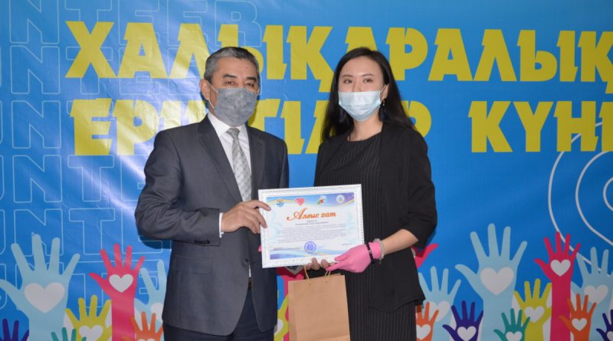 Лучших волонтеров наградили в Кокшетау