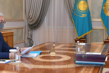 Фотография к новости: Асанов рассказал Токаеву о предстоящей судебной реформе