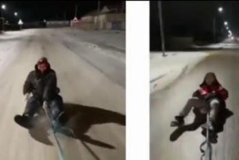 Фотография к новости: Опасные развлечения школьников в Мангистау сняли на видео