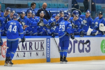 Фотография к новости: "Барыс" разнес "Амур" и выиграл пятый подряд матч КХЛ