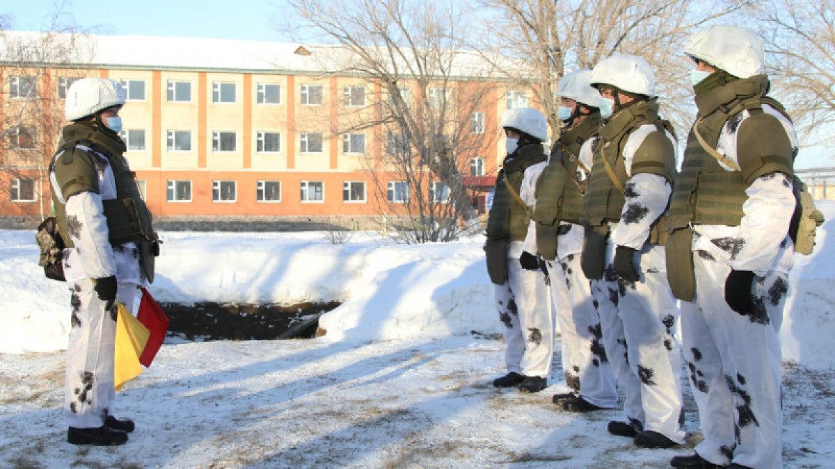 В преддверии Нового года проверены воинские части Карагандинского гарнизона