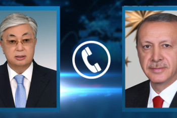 Фотография к новости: Токаев и Эрдоган обменялись новогодними поздравлениями