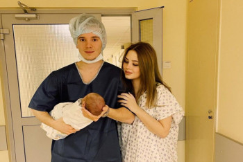 Фотография к новости: Сын Валерии и его жена назвали дочь в честь себя