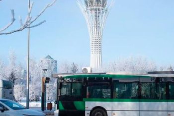 Фотография к новости: 7 января автобусы будут курсировать в Нур-Султане