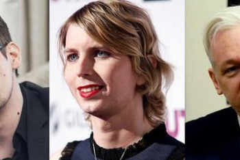 Фотография к новости: Ассанж, Сноуден и Мэннинг выдвинуты на Нобелевскую премию мира