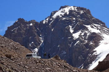 Фотография к новости: Альпинист ослеп при восхождении на пик Маншук Маметовой