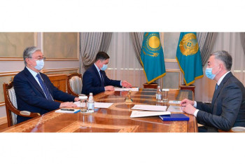 Фотография к новости: Токаев дал председателю Агентства по защите и развитию конкуренции ряд поручений