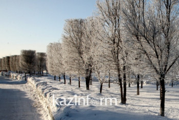Фотография к новости: Штормовое предупреждение объявлено в нескольких регионах Казахстана