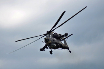 Фотография к новости: Двигатель отказал у пролетавшего над Петропавловском вертолета