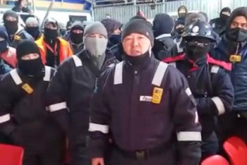 Фотография к новости: С бастовавшими в ЗКО рабочими найден компромисс