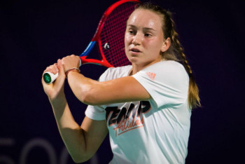 Фотография к новости: Первая ракетка Казахстана пробилась в 1/8 финала турнира в Абу-Даби