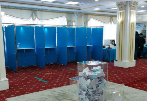 Фотография к новости: Герои мультфильмов, Ильин и бодибилдер — эпатажные и известные на выборах в Казахстане