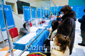 Фотография к новости: Явка на выборах составила 63 процента к 20:00 – ЦИК Казахстана