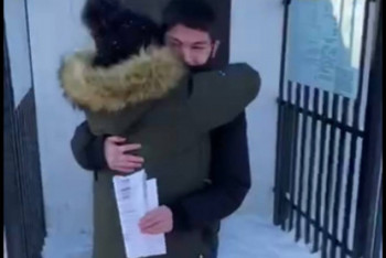 Фотография к новости: История любви: появилось видео освобождения актюбинского Ромео