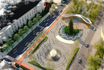 Фотография к новости: Какой станет центральная площадь Нур-Султана после реконструкции