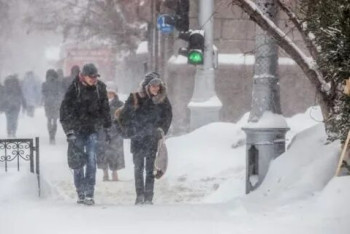 Фотография к новости: Штормовое предупреждение объявлено в девяти областях РК