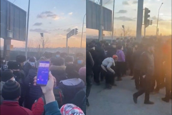 Фотография к новости: Из-за дорожной стройки торговцев вынуждают покинуть рынок в Шымкенте